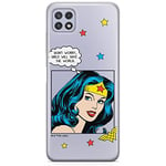 ERT GROUP Coque de téléphone Portable pour Samsung A22 5G Original et sous Licence Officielle DC Motif Wonder Woman 028 Parfaitement adapté à la Forme du téléphone Portable, partiel imprimé