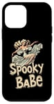 Coque pour iPhone 12 mini Spooky Babe Déguisement rétro d'Halloween