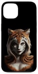 iPhone 13 Fierce Jungle Tiger Spirit Fantasy Artwork Case