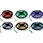 LED list 10 m med fjärr RGB - IP65 BULK