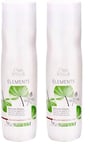 Wella Professionals Elements Shampoing hydratant sans sulfate pour tous types de cheveux 250ml (Lot de 2)