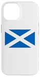 Coque pour iPhone 14 4 triangles bleus - Symbole héraldique graphique