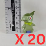 Pokemon Axew Figure Bundle of 20 Poke Ball Twister 2011 3cm High - New & Sealed