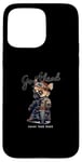 Coque pour iPhone 15 Pro Max Dog Biker - Urban Graffiti Esthétique