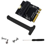 Tlily - Adaptateur M.2 nvme ssd pcie M2 ngff Clé m à une / e Installation Verticale pour Carte Riser 2230