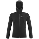 MILLET Homme K Lightgrid Hoodie Veste Thermique, Noir, M EU