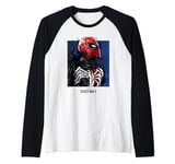 Marvel Spider-Man 2 Gamerverse Symbiote Parker Raglan Baseball Tee