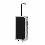 CD Flightcase trolley. Sort <br>Professionel kvalitet