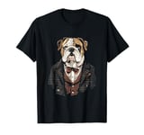 English Bulldog Vintage Vintage dog Dog suit T-Shirt