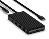 UNISYNK 9 Port Dual USB-C Dokkingstasjon