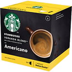 Starbucks Americano Veranda Caffeinated Ground Coffee Pods Box 8.5 g Pack of 12