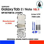 SP3676B1A(1S2P) SAMSUNG GALAXY NOTE TAB 2 10.1 7000mAh 25,90Wh הסוללה המקורית