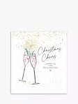 The Proper Mail Company Cheers Champagne Christmas Card