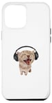 iPhone 12 Pro Max Cat With Headphones Meme Case