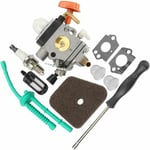 Serbia - Carburateur Débroussailleuse Kit Remplacement Idéal pour Stihl HL90 HL95 HL95K HT100 HT101