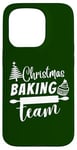 Coque pour iPhone 15 Pro Pâtisserie de Noël Cookies Team Candy Canes Fun Festive Baker