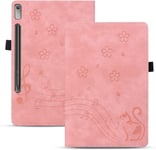 Coque Pour Tablette Lenovo Tab P11 Pro 2nd Gen 11.2 Pouces 2022 (Tb138/Tb132) Pu Cuir Flip Case Housse Étui Tablette Lenovo Tab P11 Pro 2nd Gen Cover Avec Support Fonction, Rose Ch[Coq105005]