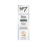 No7 Future Renew UV Defence Shield SPF 50 50ml New  (520