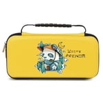 Etui pochette Switch lite jaune panda samourai personnalisee