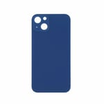 Glass Back For iPhone 13 Mini Plain In Blue