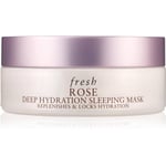 fresh Rose Deep Hydration Sleeping Mask overnight moisturising mask from rose 70 ml