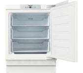 HISENSE FUV124D4AWE Integrated Undercounter Freezer - Fixed Hinge, White