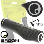 Ergon Vélo Poignées GA3-S MTB Électrique Ergo Tous Mountain Comfort Noir