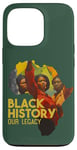 Coque pour iPhone 13 Pro Histoire des Noirs Patrimoine Africain Legacy Unity Empowerment Art