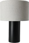 Northlight Edvin Mini oppladbar bordlampe i lin, 21 cm