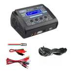 Groofoo - Chargeur Lithium-ion htrc C150 à Deux Voies ac/dc 150W 10A Pour Lipo/Li-ion/LiFe/NiCd/NiMH/LiHV/PB Smart Rc Batterie Voiture