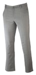 Calvin Klein Pantalon de Sport pour Homme à Carreaux Gris foncé/Blanc 42