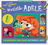 Calendrier mural Mortelle Adèle (2024-2025) (Broché)