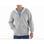 Sweatshirt CARHARTT Zip Hooded Gris chiné T.XXL - K122-HGY-XXL - Gris chiné