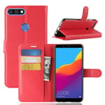 huawei Huawei Nova 2 Lite Pu Wallet Case [Red]