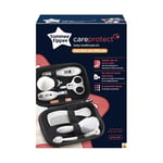 Produit pour don - Tommee Tippee Kit de Soins pour Bébé, 9 Articles Essentiels pour Prendre Soin d'un Nouveau-Né, Trousse de Voyage Étanche et Facile à Nettoyer, Design Peut Varier