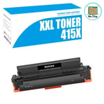 Black Toner fits for HP 415X W2030X Color LaserJet M454dw MFP M479fdw No Chip