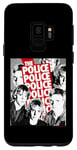 Coque pour Galaxy S9 Logo du groupe The Police Red Repeat