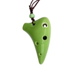 GXFCQKDSZX Ocarina Submarine Style Musical Instrument 6-Hole Ceramic Alto C With Lanyard Ocarina