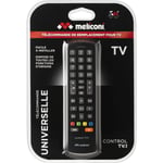 Télécommande Universelle Control Tv.1 - Noir Meliconi - La Télécommande