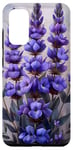 Galaxy S20 Purple Lavender Blossom Leaves Flowers Floral Girly Case