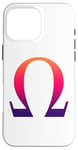 iPhone 16 Pro Max Alpha Omega Letter Greek Alphabet Case