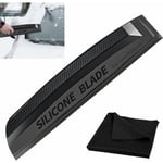 Raclette Silicone Voiture - Grattoir En Silicone Pour Voiture: Raclette En Silicone, Raclettes De Voiture, Essuie-glace Pour Vitre Pour Carrosserie