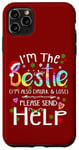 iPhone 11 Pro Max I'm the bestie I'm also drunk and lost Christmas Tie Dye Case