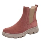 Legero Femme Angelina Gore-tex légèrement doublée Botte de Neige, Rouge Fawn 5680, 36 EU