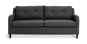 Habitat Dylan Fabric 3 Seater Sofa - Charcoal