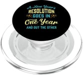 A New Year's resolution goes in one year and out the another PopSockets PopGrip for MagSafe