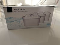 Kasa Aqua Leve Water Filter Jug Replacement Filter Cartridges x 3 Brita Etc