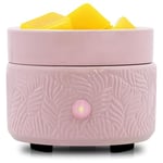 Electric Wax Melts Candle Burner - Bobolyn Ceramic Wax Melts Warmer 3-in-1 Scented Candle Wax Melter Electric Fragrance Essential Oil Burner Aromatherapy Home Office Bedroom Gifts