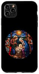 Coque pour iPhone 11 Pro Max True Story Crèche de Noël Jésus Chrétien Hommes Femmes Enfants