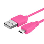 Câble de charge Micro USB 1m Compatible pour Téléphones Honor Holly/ Honor Holly 2 Plus/ Honor Holly 3/ Honor Play 3/ Honor Play 3e/ Honor Play 4T/ Honor Play 8A/ Honor Play 9A/ Honor U8860